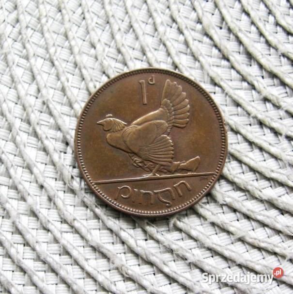 Wolne Państwo Irlandzkie 1 Pens 1928r Kalisz