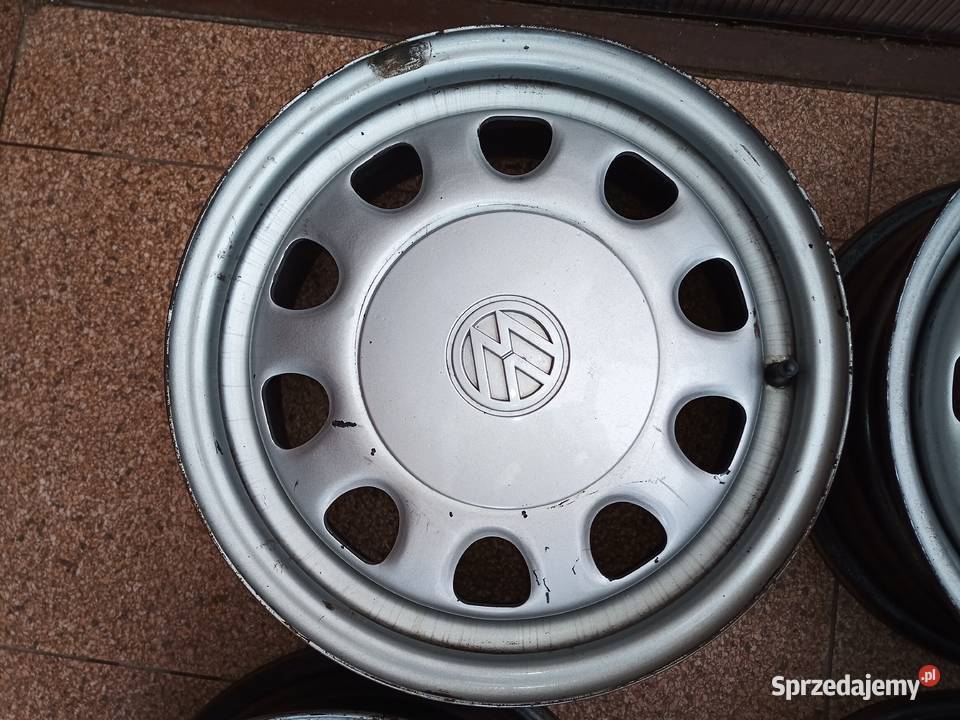 Felgi stalowe z deklami i obreczami 14100 Golf 3 Warszawa