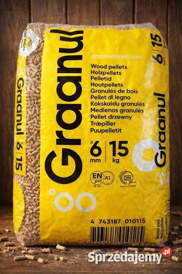 Pellet GRAANUL Certyfikowany 6mm Opał Bodzentyn