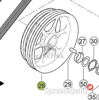 Claas Lexion 740 750 760 Koło Pasowe Napędu Jastrzębniki