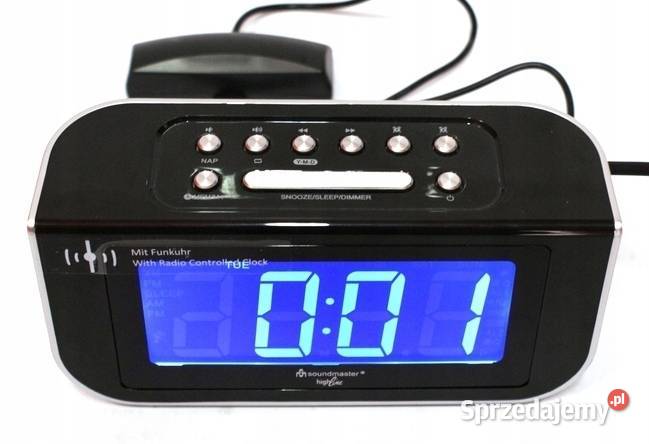Radiobudzik Fm Soundmaster Fur4005 Czarny Brzozów