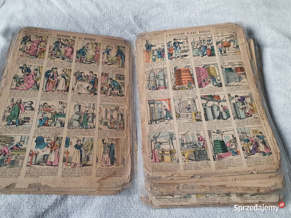 Serie Encyclopedique Glucq 75 plansz z 1883 roku