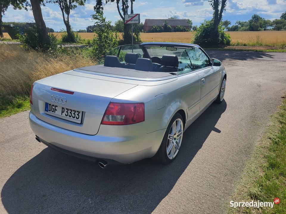 Audi A4 b6 Cabrio Klima Super stan Automat A4 kujawsko-pomorskie