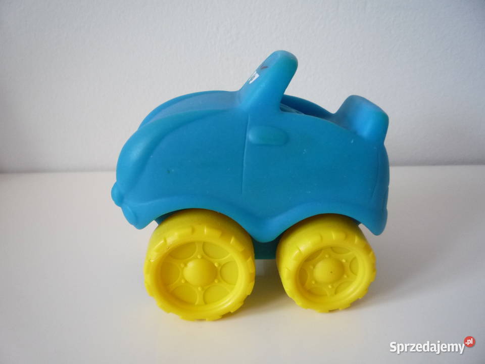 Niebieskie Gumowe Auto