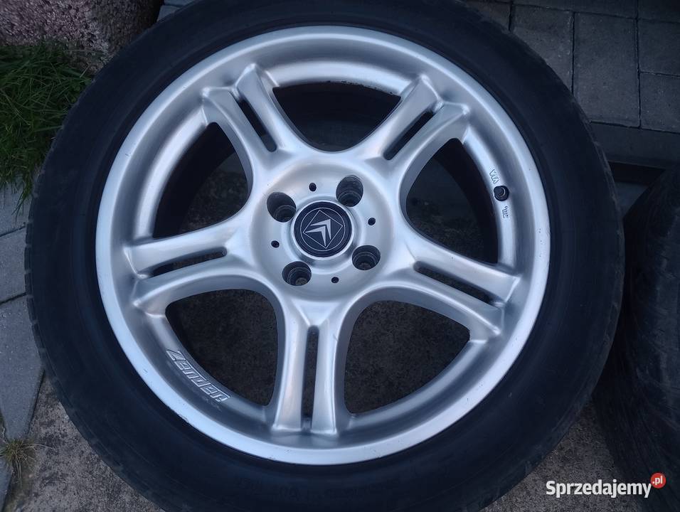 Alufelgi 17 4x108 et11 Peugeot Citroen Audi 80 aluminiowe kujawsko-pomorskie Włocławek