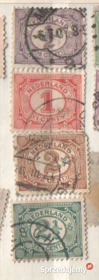 Zn Holandia Mi 49 52 kas 1899 Gliwice