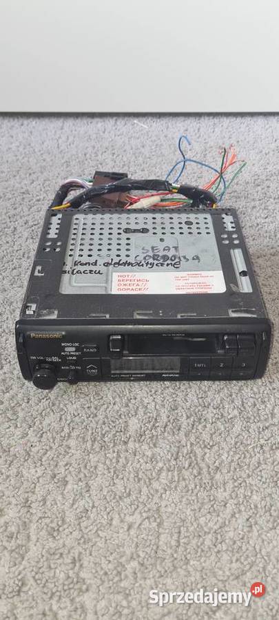 Radiomagnetofon Panasonic D50E Radioodtwarzacze