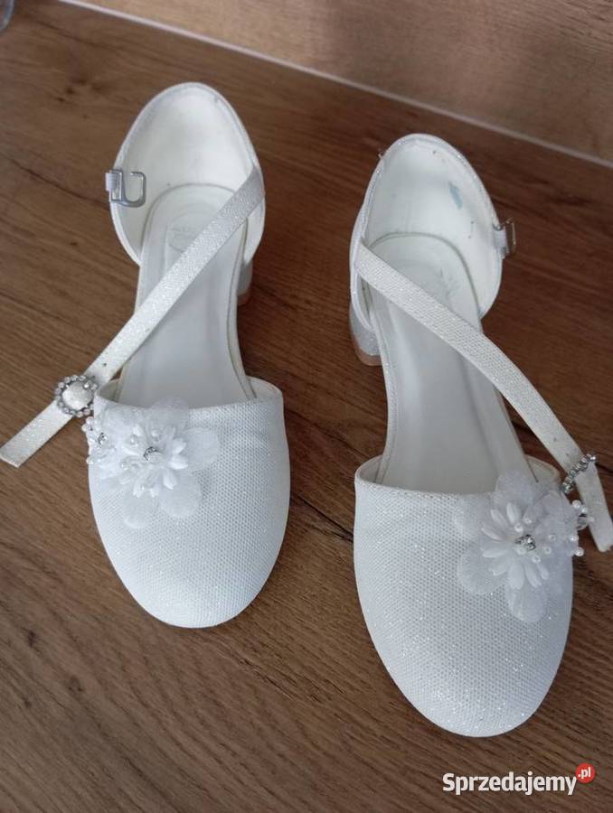 Buty komunijne dziewczynki rozmiar 33 Wkładka profilowana łódzkie Piotrków Trybunalski