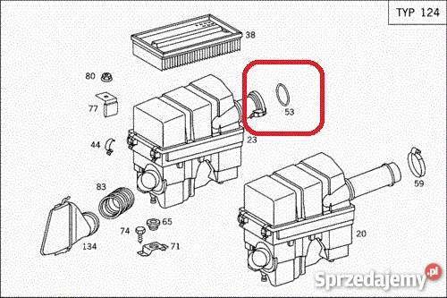 0000922460 ORING USZCZELNIACZ INTERCOOLERA osobowe Części samochodowe śląskie Kłobuck