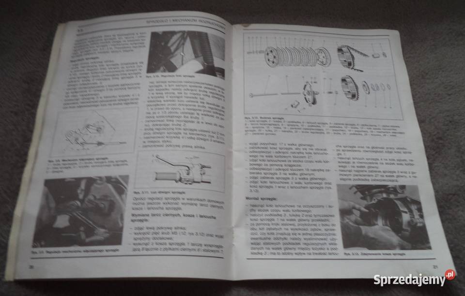 Motocykl Jawa obsługa i naprawa Wyd I 1992 r Piekary Śląskie