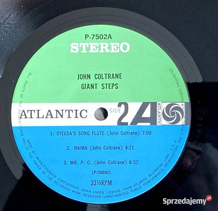 John Coltrane Giant Steps Szczecin