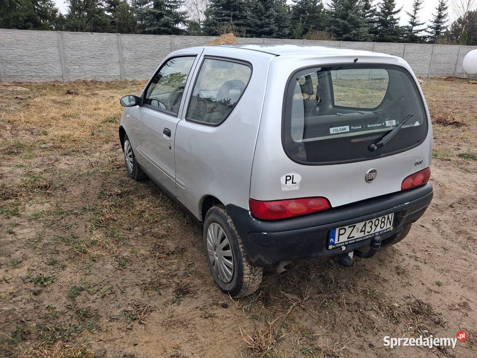 Fiat Seicento 11 2009 bez rdzy opłaty do Sulęcinek