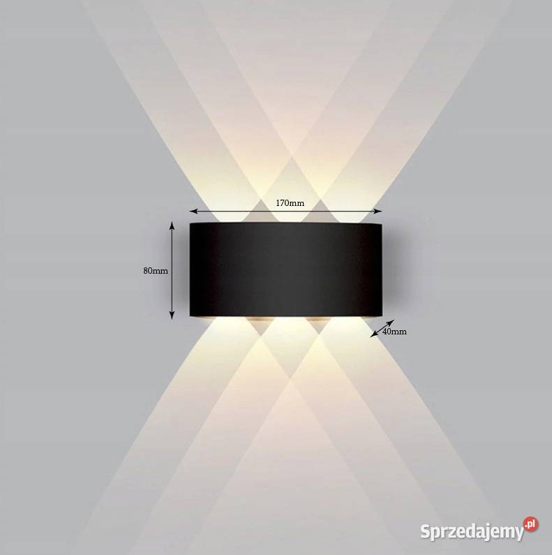 OKAZJA Kinkiet elewacyjny 4 SZTUKI Nowoczesny