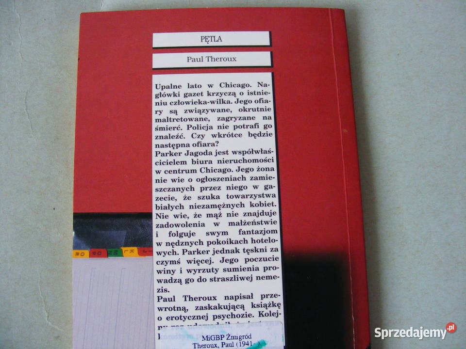 Paul Theroux x 2 Millroy Magik Pętla Oborniki Śląskie sprzedam