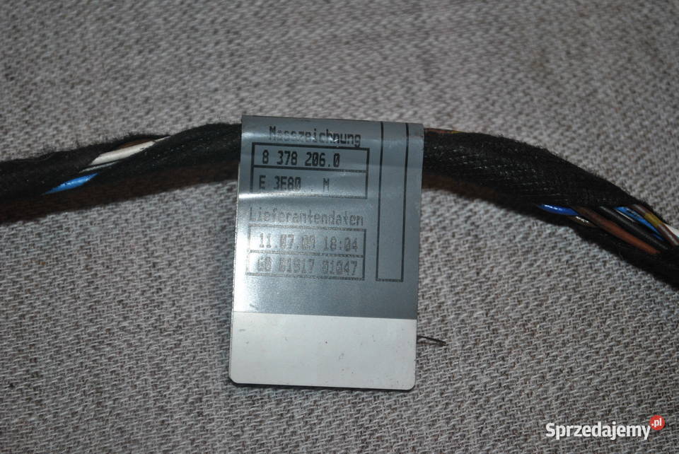 Wiązka elektryczna drzwi BMW E46 CABRIO COUPE osobowe