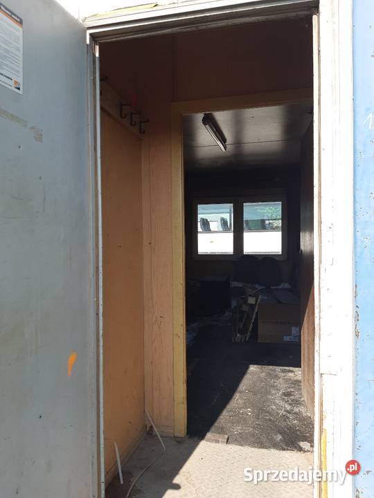 Kontener budowlany szatniowy 108 Poznań Swarzędz