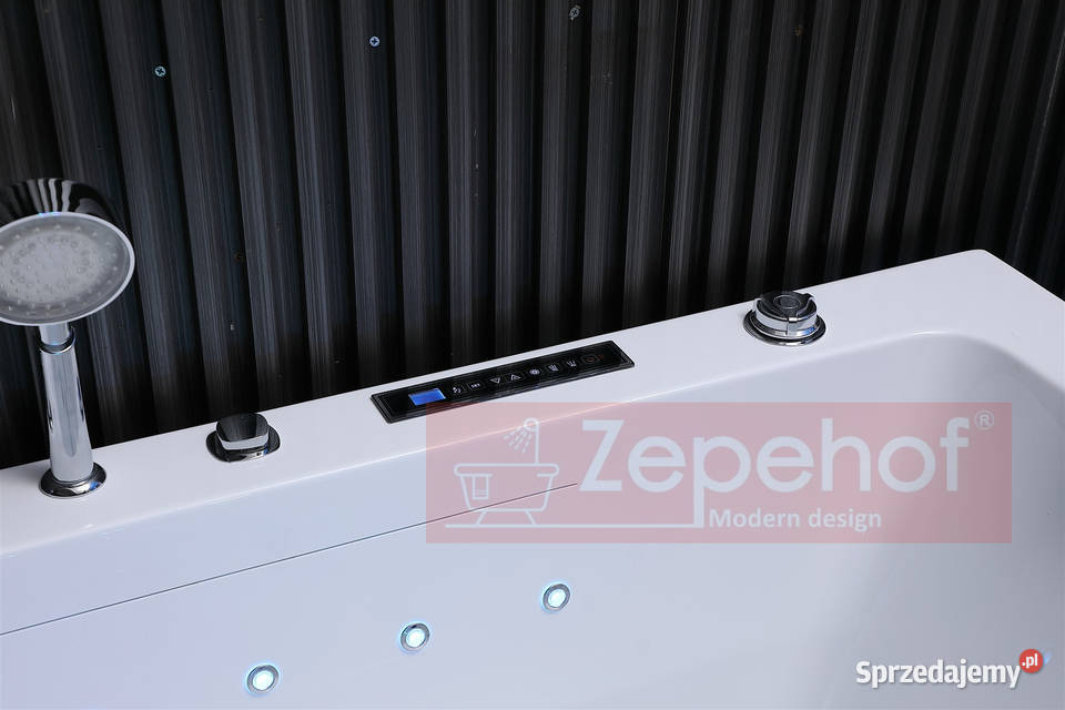 WANNA Z HYDROMASAŻEM 180x100x65DYSZE OBROTOWE Grabówka