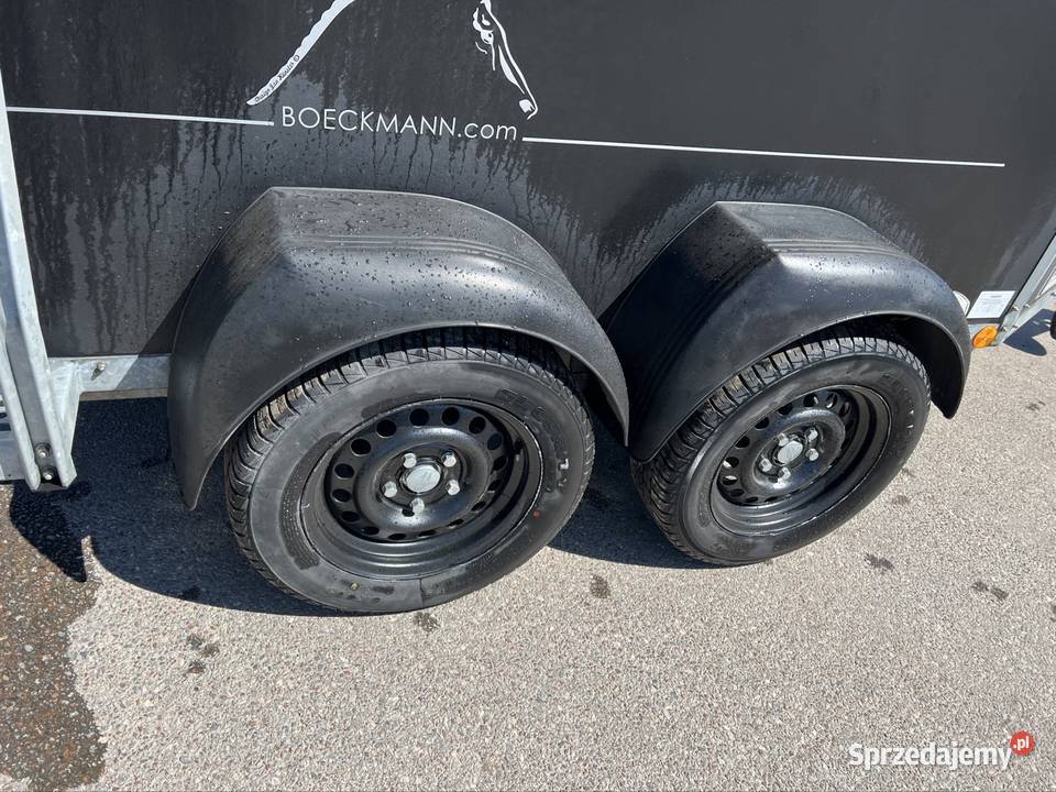 Przyczepa 1 konna tak B 1000 siodlarnia Ifa Maszyny rolnicze pomorskie Solnica