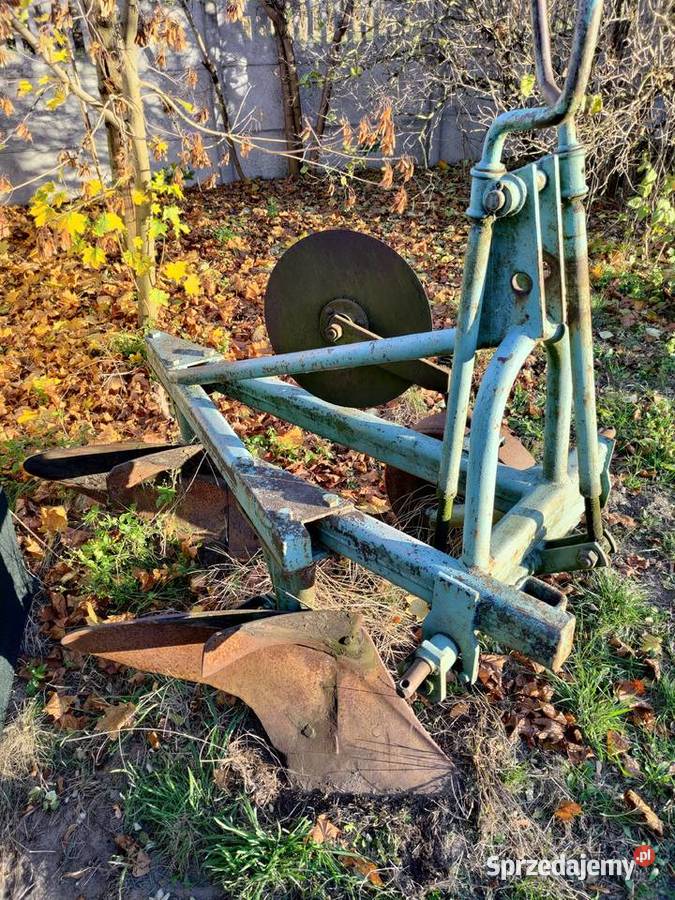 Pług dwuskibowy 2 skibowy łódzkie Wola Rudlicka