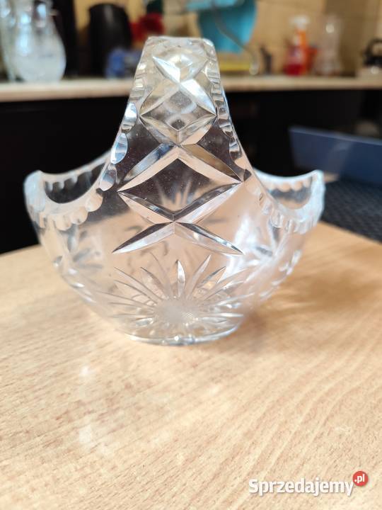 Kolorowe szkło PRL kryształy w Legnica