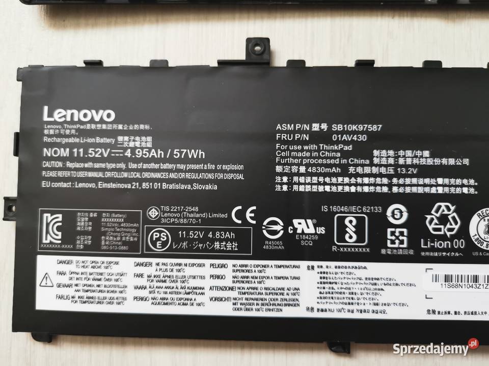 Lenovo ThinkPad X1 Carbon 6 Intel i7 SSD 1TB RAM Gdynia sprzedam