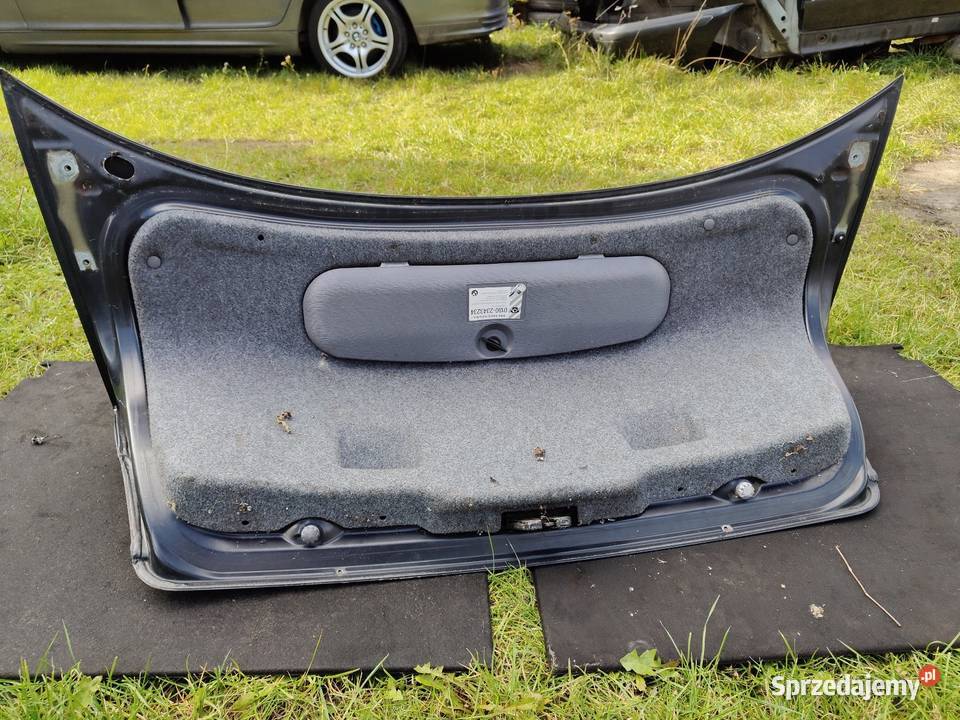 Bmw e46 sedan tylna klapa czarna schwarz2 Bez Klapy bagażnika Aleksandrów Łódzki