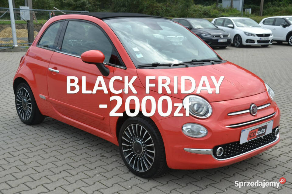 Fiat 500 12 benzyna70climatronic virtual cockpit Kęty