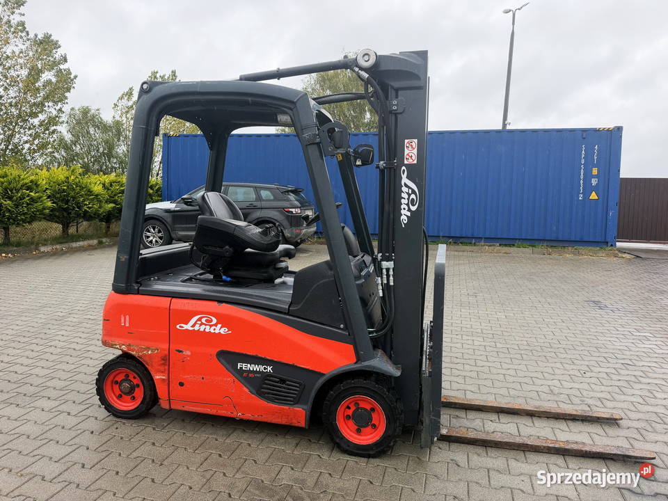 wózek widłowy elektryczny LINDE E16P02 EVO 1600 Wózki widłowe Działoszyn