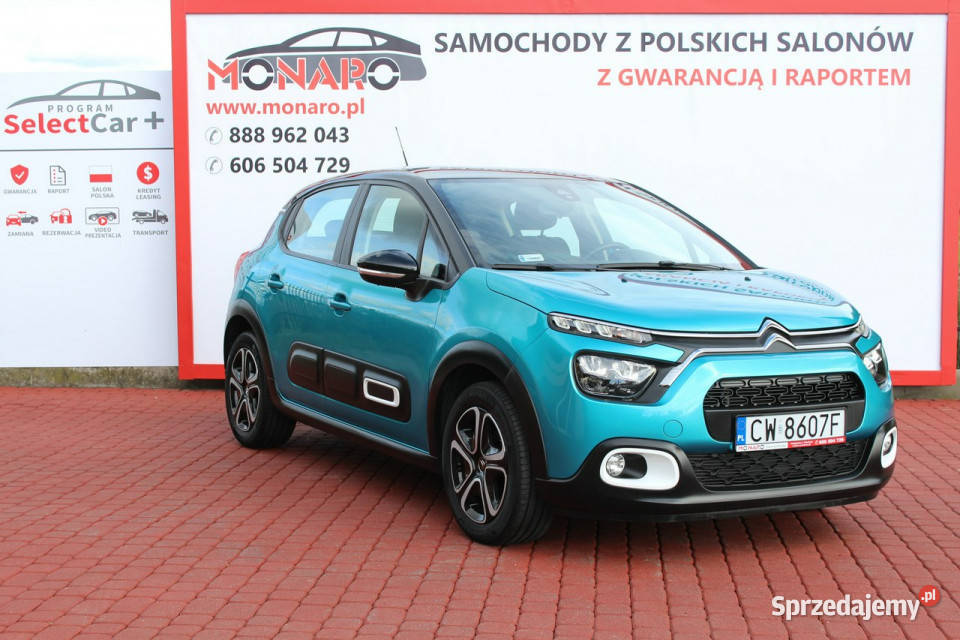 Citroen C3 Salon Polska 1właściciel Serwisowany wspomaganie kierownicy Włocławek sprzedam