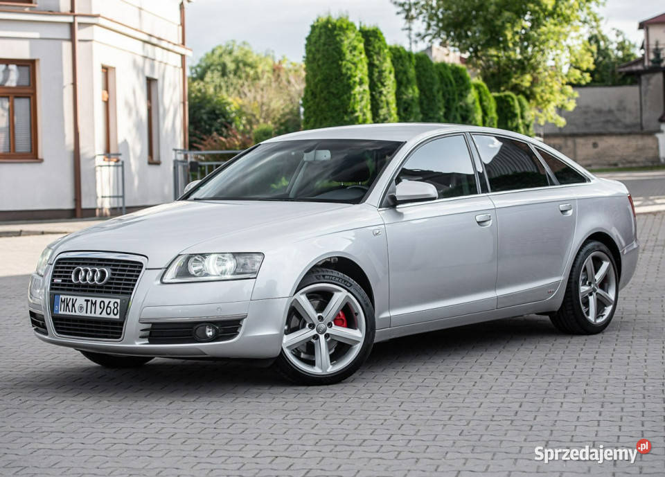 Audi A6 Sline 24i V6 177 Manual 220 Serwisowana elektrochrom. lusterko wst. Zwoleń