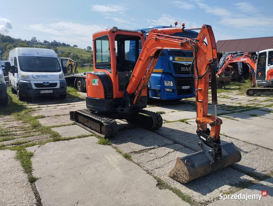 minikoparka doosan dx27z jcb kubota yanmar Rok produkcji 2008 Sucha Beskidzka sprzedam
