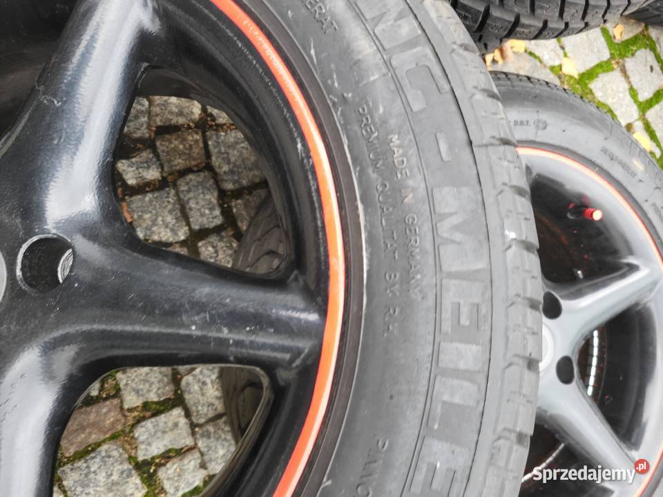 koła felga plus opona 4 mazda honda 15 20555r15 Średnica 15" Rybnik