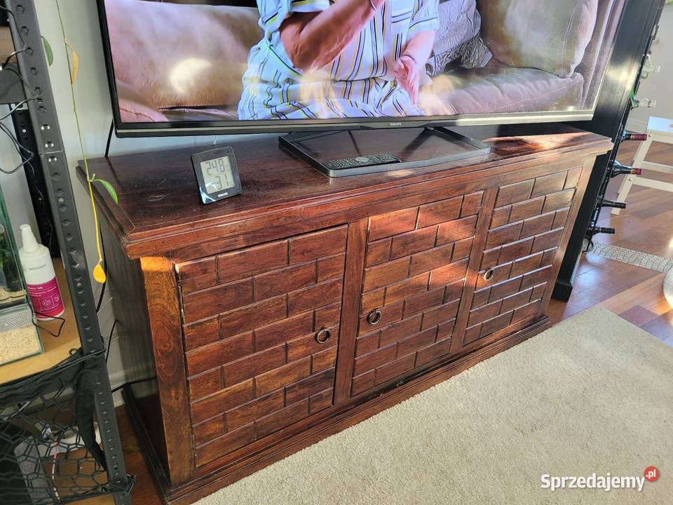 Komoda kolonialna drewno egzotyczne palisander Warszawa