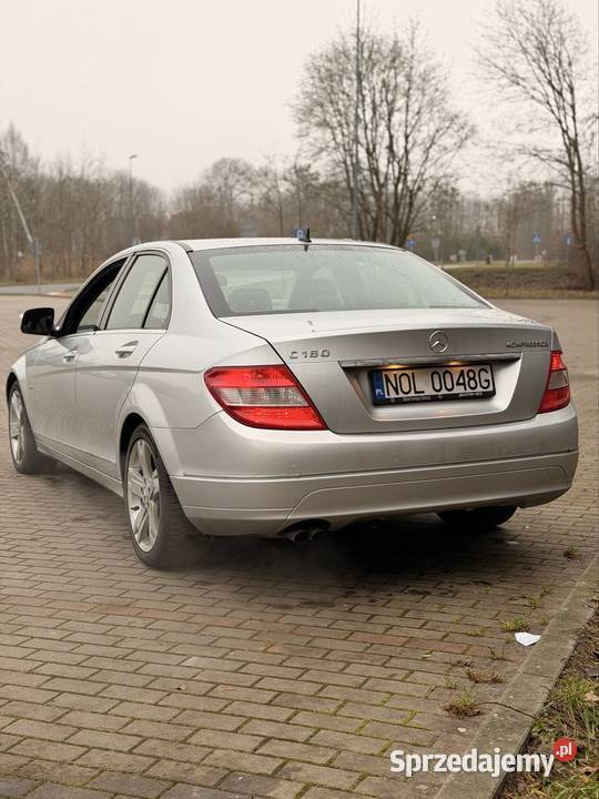 Mercedes C180 kompresor LPG na bogato podgrzewane fotele warmińsko-mazurskie
