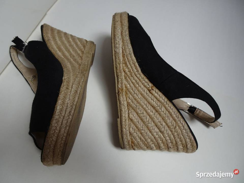 Sandały Espadryle Koturny 37 38 Sandały i klapki Nowy Sącz