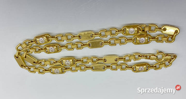 Łańcuch Męski Złoty Próby 585 2644g UŻYWANY Tczew