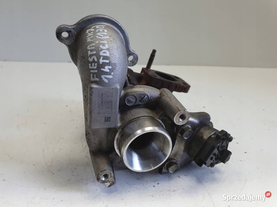 TURBOSPRĘŻARKA Ford Fiesta VII MK7 16 TDCI turbo lubelskie Rudka