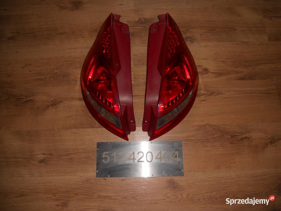 Lampa lewa prawa fiesta mk7 Tył Zborczyce
