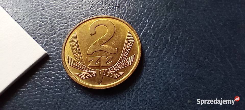Stare monety 2 złote 1976 PRL Polska cudo Lesko