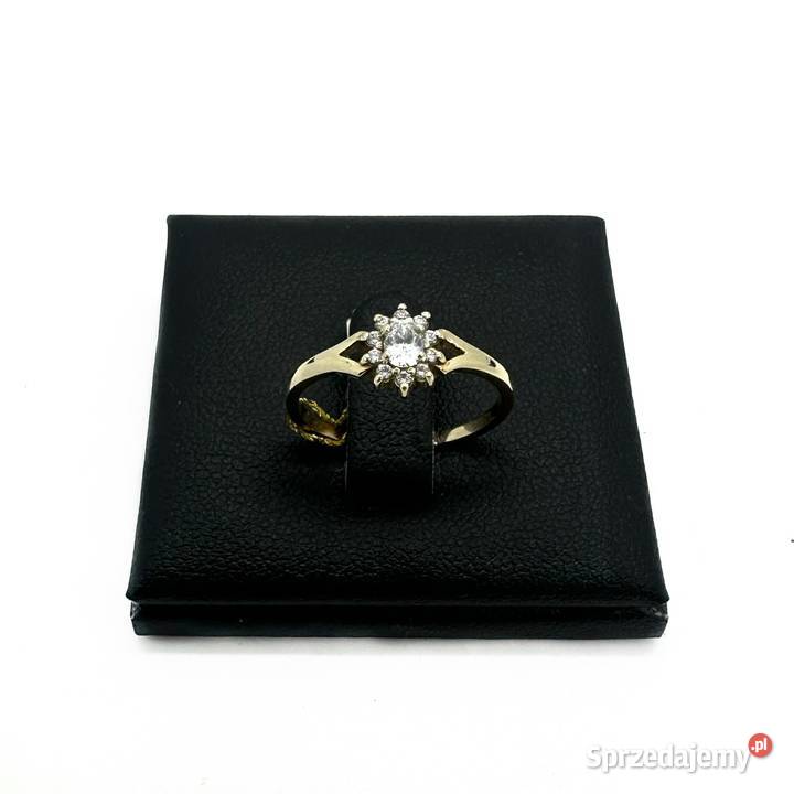 Złoty Pierścionek pr 333 128g R12 złoto Elbląg