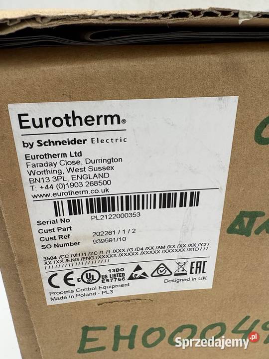 Eurotherm 3504CCVH1ZC11 Temperature Controller Warszawa sprzedam