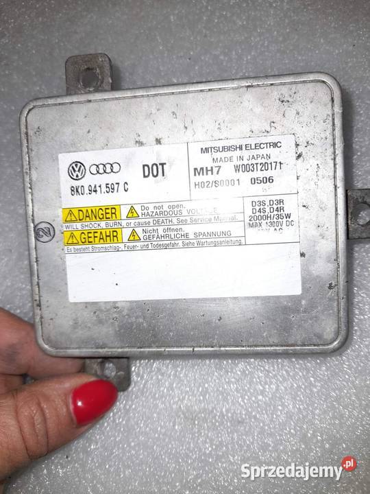 Przetwornica xenon Audi 8K0941597CE Uniwersalne Części samochodowe Wojcieszków