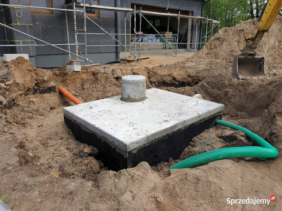 SZAMBO betonowe 12m3 kompletny montaż podlaskie Białystok