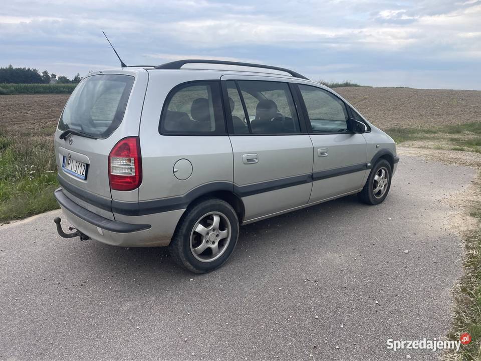 Opel Zafira ALift 20d 101 7os Klima Alu Hak manualna warmińsko-mazurskie Nidzica sprzedam