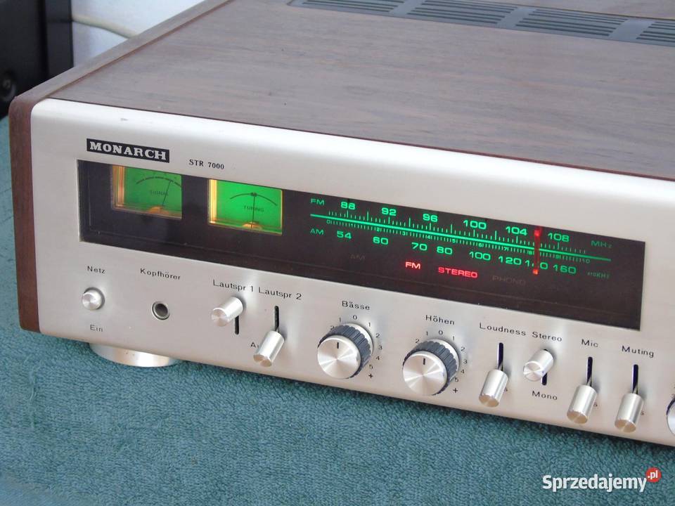 Amplituner Monarch STR 7000 Japan Vintage Amplitunery sprzedam