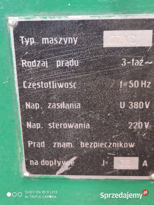 Szlifierka taśmowa SAFO DZXA Toruń sprzedam