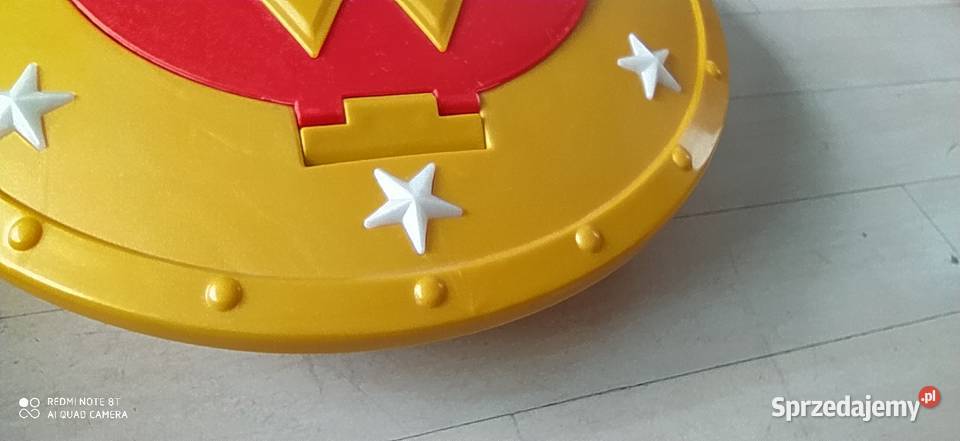 tarcza wonder women dc super hero girls mattel