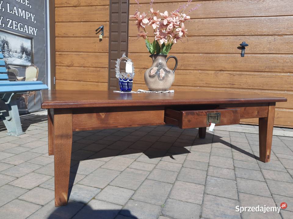 ława z jedną szufladą wielkopolskie Mielnica Duża