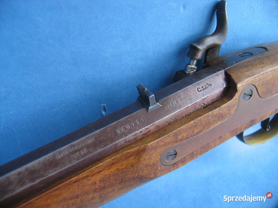 Pistolet czarnoprochowy kapiszonowy JUKAR Spain Antyki, Sztuka, Kolekcje Prabuty