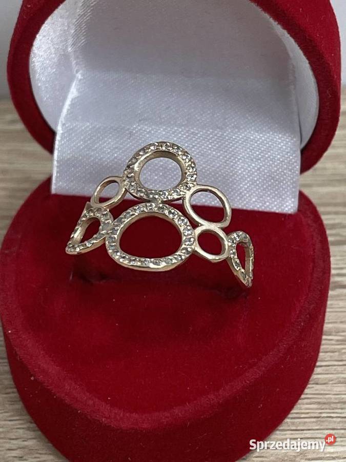 PIERŚCIONEK ZŁOTY R 17 585P W154 Gdańsk sprzedam